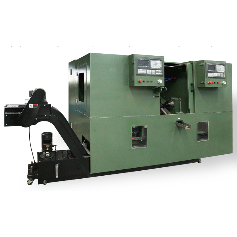 AUTOMATIC ROTOR CORE WITH DOUBLE STATION LATHE CWZ1-0816