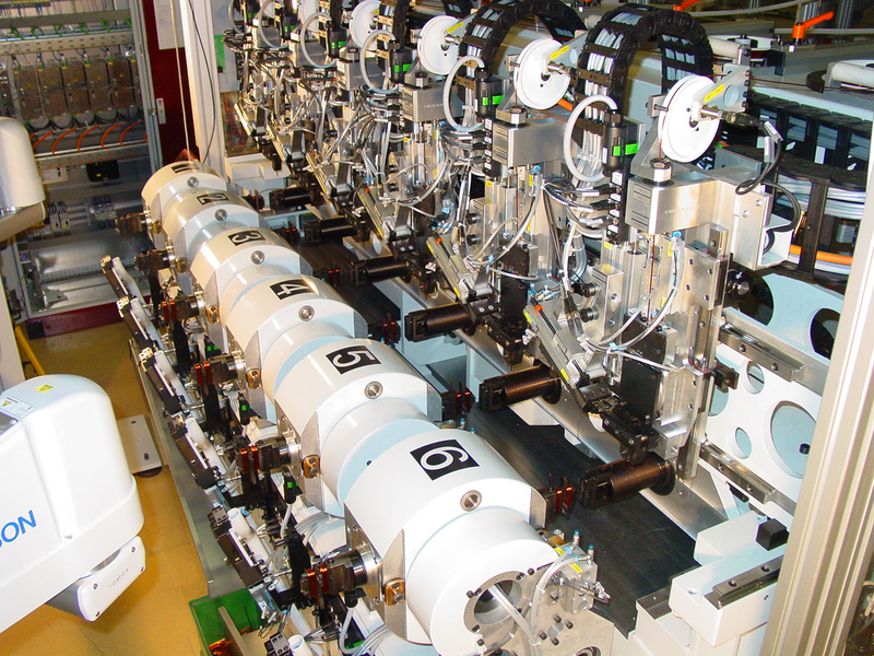 Machine d'enroulement du segment