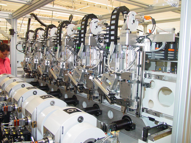 Machine d'enroulement du segment